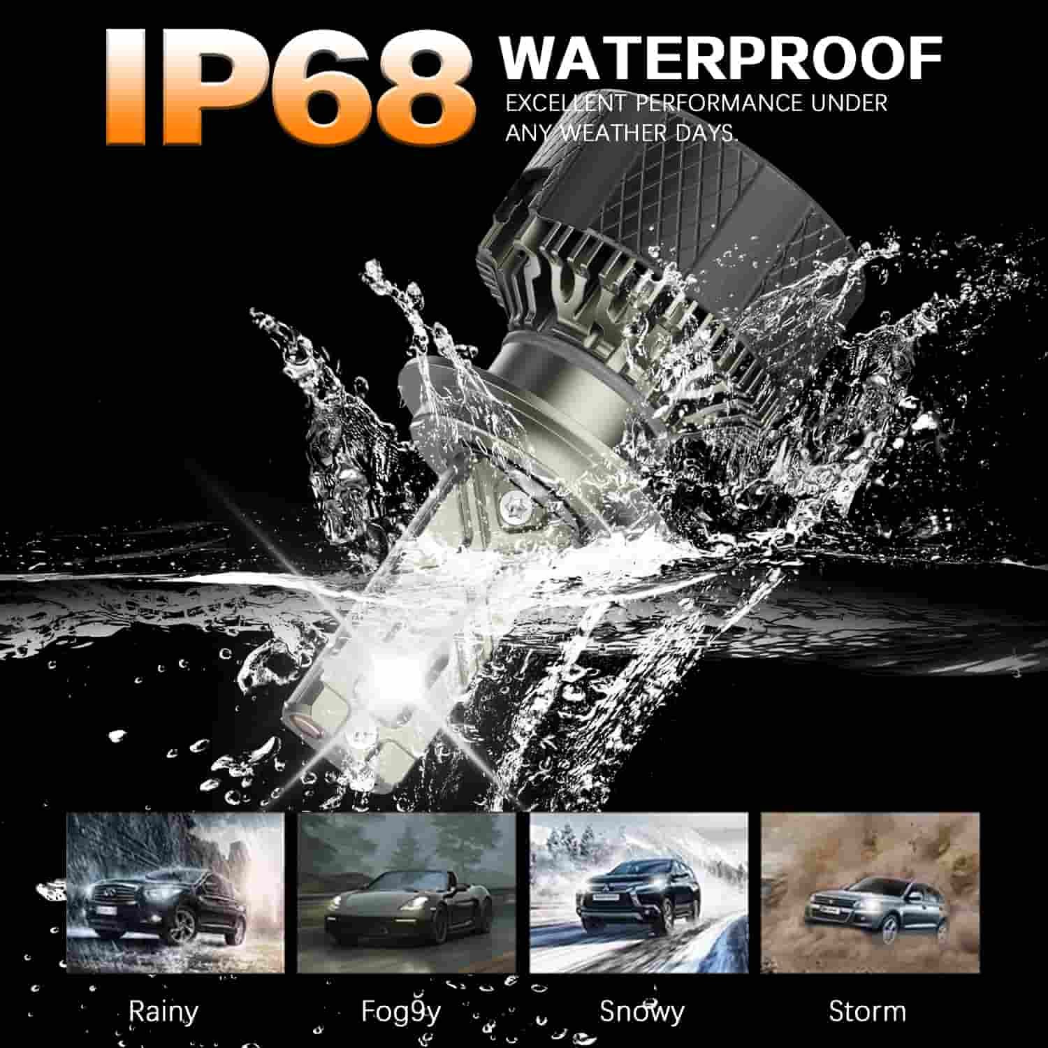 AKE D05 Series: 9005 LED  Headlights Bulbs 170 W (Combined) - Image 8