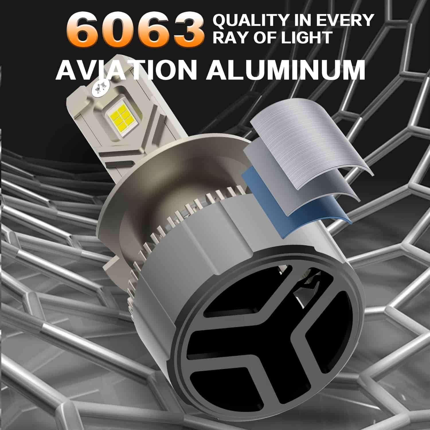 AKE D05 Series: 9005 LED  Headlights Bulbs 170 W (Combined) - Image 9