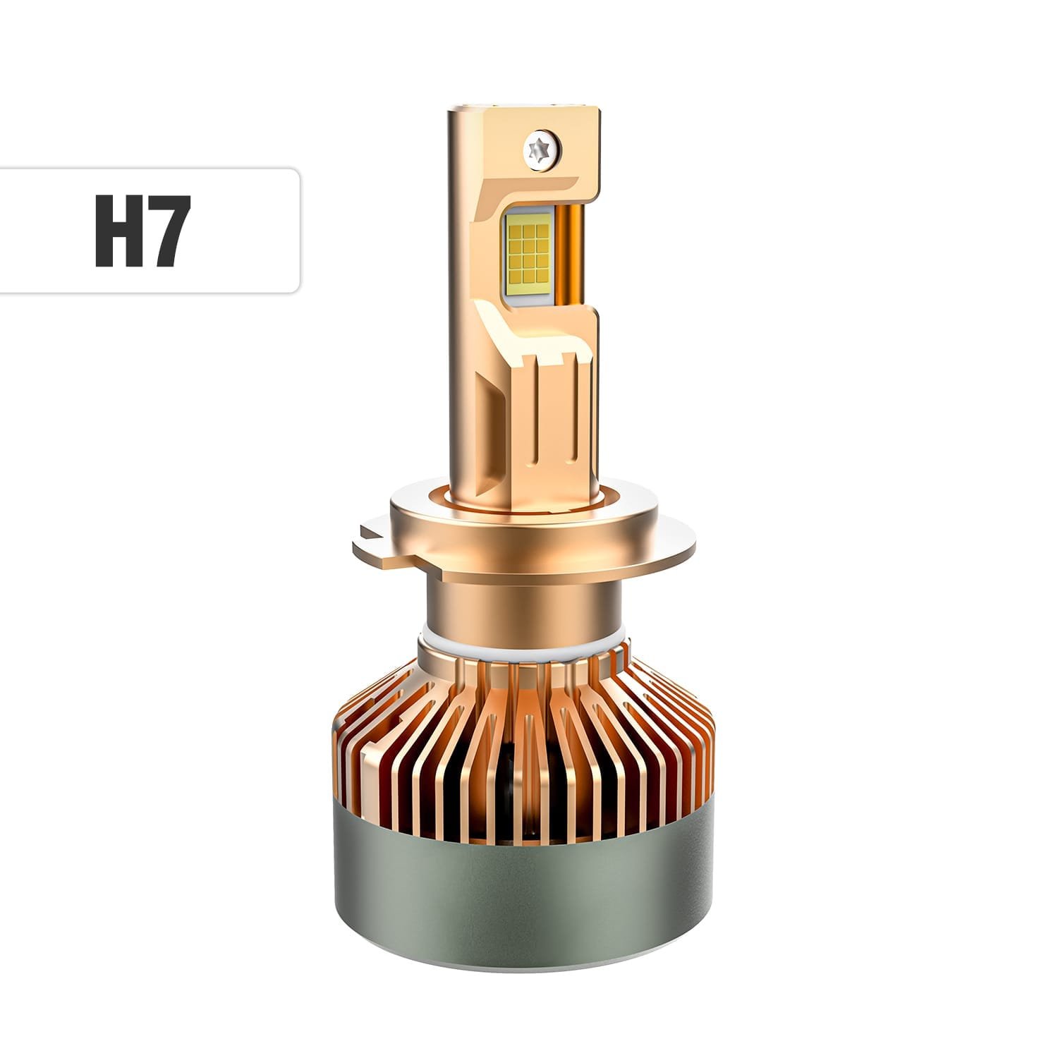 AKE K20 Series: H7 LED Headlights Bulbs 240 W (Combined) - + 300 % Brightness Increase - Image 2